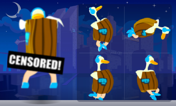 BarrelDuck - a standalone character