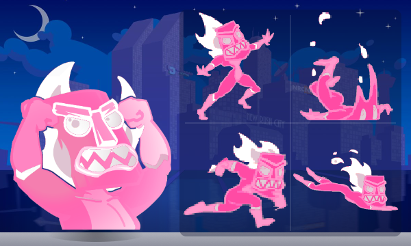 Blushing Hothead - a Hothead skin