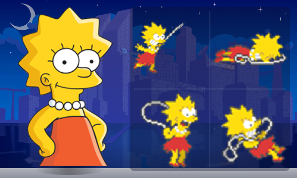Lisa Simpson - a SpeedRunners Cosmonaut Comrade skin