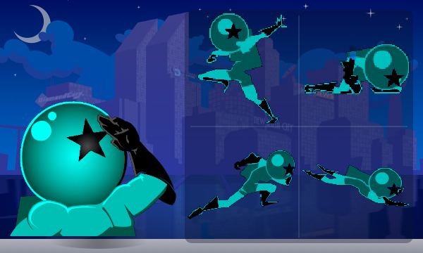 DarkStar Cosmonaut - a Cosmonaut Comrade skin