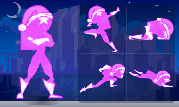 Pink - a Christmas Cosmonaut skin