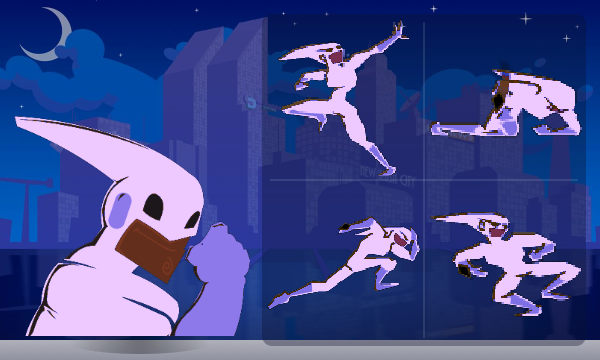 Lavender Speedrunner - a Speedrunner skin