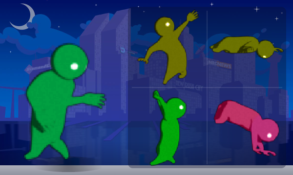 Rainbow - a Gang Beast skin