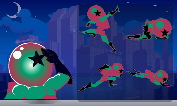 Zesty Cosmonaut - a Cosmonaut Comrade skin