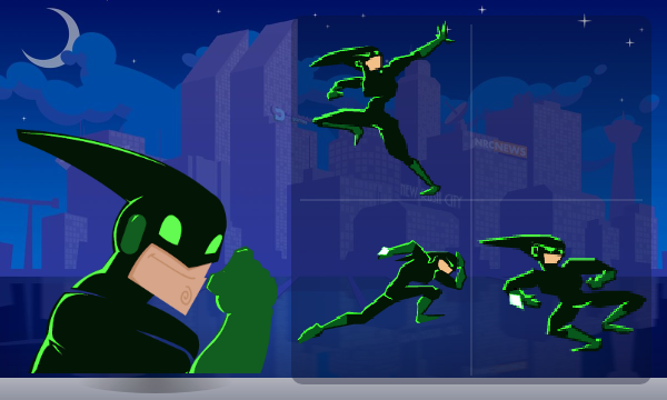 green speedrunner - a Speedrunner skin