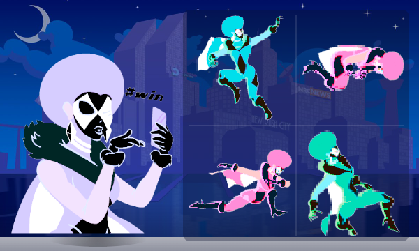 Rainbow - a SpeedRunners Diamond Diva skin