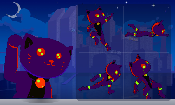 Dark Purple - a Maneki Neko skin